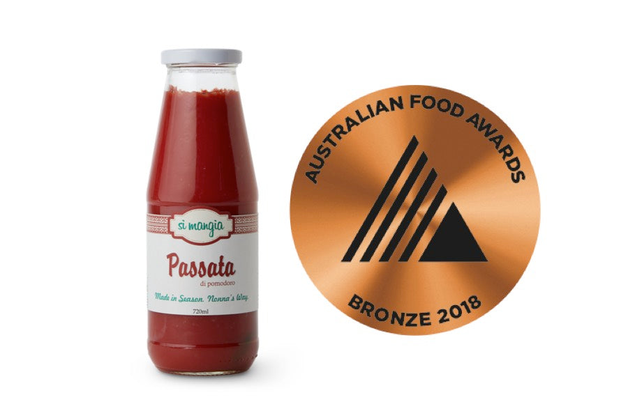 Si Mangia Passata wins Australian Food Award