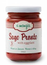 Sugo Pronto with Eggplant ( ready made pasta sauce with eggplant) 250ml